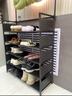 苡茉鞋架家用門(mén)口多層簡(jiǎn)易鞋帽一體鞋柜宿舍出租屋置物收納架子3層60 曬單實(shí)拍圖