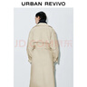 UR2025秋季新款女裝經(jīng)典氣質(zhì)廓形系帶收腰長(cháng)款風(fēng)衣UWG150110 曬單實(shí)拍圖