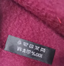 恒源祥100%羊絨圍巾女秋冬季保暖圍脖時(shí)尚騏驥紅披肩送女生新年生日禮物 曬單實(shí)拍圖