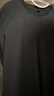 凡客誠品（VANCL）純棉長(cháng)袖T恤男春秋季圓領(lǐng)內搭衣服休閑寬松透氣打底衫 黑色 XL 曬單實(shí)拍圖