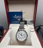 羅西尼（ROSSINI）手表女款 情人節禮物送女友國表商務(wù)小表盤(pán)石英表鋼帶白盤(pán)6356 曬單實(shí)拍圖