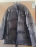 鴨鴨（YAYA）羽絨服男士短款面包服2025年新款休閑保暖加厚極寒冬季外套ZL 黑色-AE4B796702F 4XL /195 曬單實(shí)拍圖
