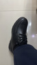 奧康（Aokang）男鞋加絨保暖商務(wù)皮鞋男系帶舒適日常休閑正裝鞋子黑色加絨款40碼 曬單實(shí)拍圖
