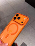 颯望適用蘋(píng)果17promax手機殼磁吸iphone17透明17pro新款外殼新橙色鏡頭全包防摔電鍍17pm男女款高級感 【星宇橙】電鍍軟殼/Magsafe磁吸/自帶鏡頭膜 iPhone 17 曬單實(shí)拍圖