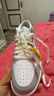 耐克NIKE男女AJ1小迪奧 輕奢感JORDAN 1運動(dòng)休閑鞋DC0774-105白灰39 曬單實(shí)拍圖