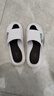 回力運動(dòng)拖鞋男浴室內戶(hù)外減震防滑厚底涼拖鞋HL39651白黑色44-45碼 曬單實(shí)拍圖