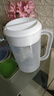 夢(mèng)庭（MENGTING）冷水壺耐高溫帶過(guò)濾大容量冰箱涼水壺塑料家用涼白開(kāi)花果茶壺2L 曬單實(shí)拍圖