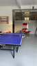 雙魚(yú) 乒乓球桌室內家用可折疊 移動(dòng)帶輪乒乓球臺 JD200附網(wǎng)架贊商品 曬單實(shí)拍圖
