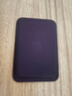 Apple/蘋(píng)果 iPhone 精織斜紋卡包-黑莓色 適用磁吸手機 背貼卡套公交地鐵信用卡卡包一體 曬單實(shí)拍圖