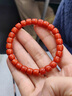 石玥珠寶收藏級涼山南紅瑪瑙手串直切桶珠本命年轉運珠手鏈男女士款禮物 曬單實(shí)拍圖