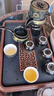 琦軒源石磨自動(dòng)茶具套裝懶人泡茶神器家用陶瓷喝茶杯整套帶茶盤(pán)裝備中式 曬單實(shí)拍圖