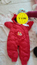 巴拉巴拉童裝兒童羽絨連體衣嬰兒寶寶2025新款秋冬萌趣造型新年拜年服喜慶 曬單實(shí)拍圖