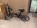 大行（DAHON）折疊自行車(chē)16英寸YUKI超輕迷你便攜男女式通勤單車(chē)KT610 黑色  曬單實(shí)拍圖