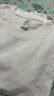棉的美學(xué)230G新疆純棉夏季重磅短袖t恤純色圓領(lǐng)半袖寬松百搭休閑打底衫 「40°都清爽」純真白 XL 「推薦140-160斤」 曬單實(shí)拍圖