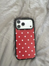 CASETIFY【新品上市】 經(jīng)典波點(diǎn)系列 適用于iPhone17/16/15 Pro/Max  蘋(píng)果手機殼 紅色波點(diǎn) 透明黑框MagSafe iPhone 17 Pro Max 曬單實(shí)拍圖
