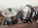 吉谷（K·KOU）全自動(dòng)雙底部上水電熱水壺 茶臺燒水壺一體桌沸點(diǎn)恒溫電茶壺套裝泡茶家庭專(zhuān)用【1.2L+0.8L】 TC008 曬單實(shí)拍圖