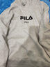 FILA 斐樂(lè )情侶連帽衛衣加絨男2025冬季寬松帽衫女純棉休閑運動(dòng)上衣 曬單實(shí)拍圖