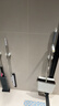 漢世劉家掃把拖把三件套家用掃帚笤帚免手洗平板拖把刮水器套裝一拖凈拖布 壁掛（掃把42CM拖把地刮+桶） 5個(gè) 超長(cháng)齒梳一304鋼桿6.6MM厚擦布 曬單實(shí)拍圖