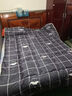 南極人超柔纖維被子冬季空調被 雙人6斤四季被芯秋冬棉被200x230cm 曬單實(shí)拍圖