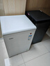 海爾（Haier）100L單溫冰柜小型家用小冰柜商用減霜一級能效-40℃深冷變頻冷柜小冰箱BC/BD-100GHEPSD9D國家補貼 曬單實(shí)拍圖