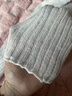 皓梵潔堆堆襪女款冬襪套腿套次日達白色灰色秋兒童jk洛麗塔小腿襪子腿襪 【40cm】白色堆堆襪套 1雙 曬單實(shí)拍圖