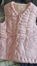 棉花詠手工純棉花女士加厚馬甲成人修身保暖棉背心媽媽棉馬夾內外穿坎肩 方格粉 2XL碼（適合125-140斤） 曬單實(shí)拍圖