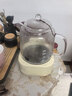 WORLD KITCHEN康寧1.2L全玻璃養生壺恒溫壺多功能辦公室煮茶器燒水壺0膠和0拼接 頂配款【玻璃壺+茶漏+燉盅】 曬單實(shí)拍圖