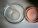 CAMUZ寶寶輔食盒高硼硅玻璃可蒸煮蛋羹碗嬰兒輔食碗分裝保鮮儲存 粉色 曬單實(shí)拍圖