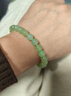 凈心石【新年禮物】和田玉手串男女款淺青玉圓珠單圈玉手鏈單珠約8mm 曬單實(shí)拍圖