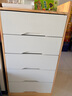 裕鄉松木斗柜實(shí)木收納柜家用臥室多層儲物柜客廳靠墻五斗柜簡(jiǎn)約抽屜柜 五斗長(cháng)50清漆色 曬單實(shí)拍圖