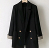 絲柏舍2026春裝新款女裝英倫風(fēng)西服外套時(shí)尚通勤雙排扣西裝 曬單實(shí)拍圖