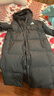 阿迪達斯（adidas）男 運動(dòng)型格系列 3S L DOWN JKT 長(cháng)款羽絨服 KC2498 黑色  L  曬單實(shí)拍圖