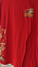 真維斯（Jeanswest）t恤男紅色2026新款本命年男士短袖新年衣服重磅純棉寬松情侶體恤 曬單實(shí)拍圖
