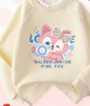 班尼路（Baleno）女童衛衣冬款2025木耳邊洋氣加絨加厚套頭秋冬裝衣服女孩上衣 曬單實(shí)拍圖