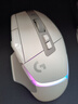 羅技（G）G502X無(wú)線(xiàn)游戲鼠標電競機械大手宏編程吃雞LOL送男女生禮物 G502 X PLUS白色+無(wú)線(xiàn)充電底座 曬單實(shí)拍圖