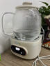 美的（Midea）花漾0膠水全玻璃全自動(dòng)養生壺 辦公室多功能煮茶壺 燒水壺恒溫電熱水壺煮茶器花茶壺1L YS10B101 曬單實(shí)拍圖