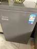 美的冰柜家用100/143/200升KMF冷柜單溫冷藏冷凍保鮮小型冰柜無(wú)需頻繁除霜一級能效省電冰箱減霜凍年貨 減霜80%一級能效 100L 100KMF(E)灰色 曬單實(shí)拍圖