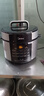美的（Midea）電壓力鍋0涂層精鋼厚釜電高壓鍋電飯鍋家用雙膽電飯煲智能預約煮飯煲湯燉肉多功能不銹鋼內膽 少鹽提鮮【5升容量 3-10人】行業(yè)爆款 5L 曬單實(shí)拍圖