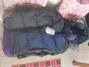 黑冰（BLACKICE）25秋冬新款男羽絨服防風(fēng)保暖耐磨700蓬鵝絨活帽外套 F8568MJ 黑色 XL 曬單實(shí)拍圖
