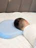 貝肽斯嬰兒枕頭6個(gè)月以上兒童分區寶寶枕護頸神器硅膠枕頭1-3歲 晴空藍 曬單實(shí)拍圖