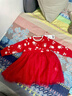 巴拉巴拉童裝嬰兒連衣裙公主裙2025年服甜美喜慶【商場(chǎng)同款】200125111002 曬單實(shí)拍圖