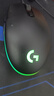 羅技（G）G102第二代游戲鼠標 RGB流光燈效鼠標 輕量化  游戲級8000DPI傳感器 黑色 200-8000DPI 曬單實(shí)拍圖