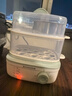 志高（CHIGO） 煮蛋器蒸蛋器自動(dòng)斷電家用小型多功能電蒸鍋蒸蛋羹雙層宿舍迷你早餐神器 雙層 旋鈕定時(shí)款【送量杯+304蒸碗】 曬單實(shí)拍圖