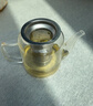 禾艾蘇（heisou）高硼硅耐熱玻璃茶壺大容量茶水分離煮茶壺茶具套裝加厚家用泡茶壺 茶壺800ml 曬單實(shí)拍圖