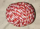 包粽子棉線(xiàn)食品級棉質(zhì)捆粽子專(zhuān)用繩子綁螃蟹臘肉香腸線(xiàn)扎粽子材料 紅白色 1卷【每卷/70米】 曬單實(shí)拍圖