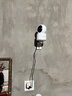 威視達康4G攝像頭免插電免打孔門(mén)口無(wú)線(xiàn)監控電池充電手機遠程語(yǔ)音通話(huà)全景帶全彩夜視家用寶寶寵物老人看護 曬單實(shí)拍圖