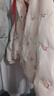 鴨鴨鞠婧祎同款冰淇淋系列羽絨服女短款2025秋冬新款甜美保暖外套XJ 米白色 M (160/84A) 曬單實(shí)拍圖