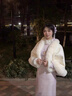 啄木鳥(niǎo)2025秋冬新款披肩女仿水貂絨加厚斗篷百搭婚慶禮服披風(fēng)保暖短外搭 白色 80-160斤可穿 均碼 曬單實(shí)拍圖