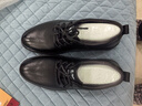 木林森皮鞋男真皮高端男鞋休閑秋冬季加絨棉皮鞋男商務(wù)正裝厚底大小碼鞋 MLS18593 [系帶四季款] 41 曬單實(shí)拍圖
