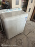 海爾（Haier）半自動(dòng)雙桶洗衣機 10KG 雙電機雙缸 家電國家補貼以舊換新京東自營(yíng) XPB100-81D2 曬單實(shí)拍圖